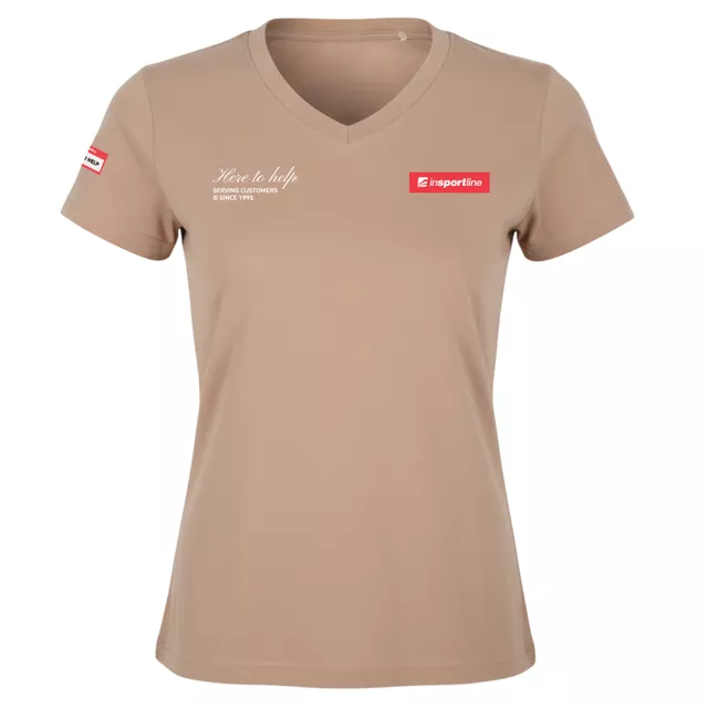 inSPORTline Signature T-Shirt für Frauen - mocca