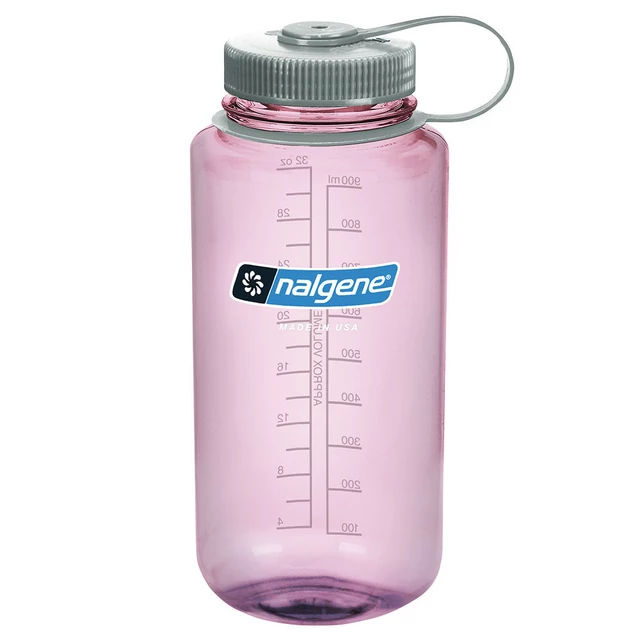 NALGENE Wide Mouth 1 l Outdoor-Trinkflasche - Spring Green 32 WM - Cosmo 32 WM