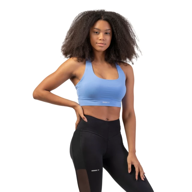 Nebbia Active 413 Sport-BH mit mittlerem Halt - Light Blue