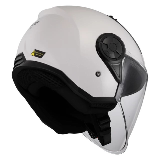 Motorradhelm LS2 OF616 Airflow II Solid Gloss White
