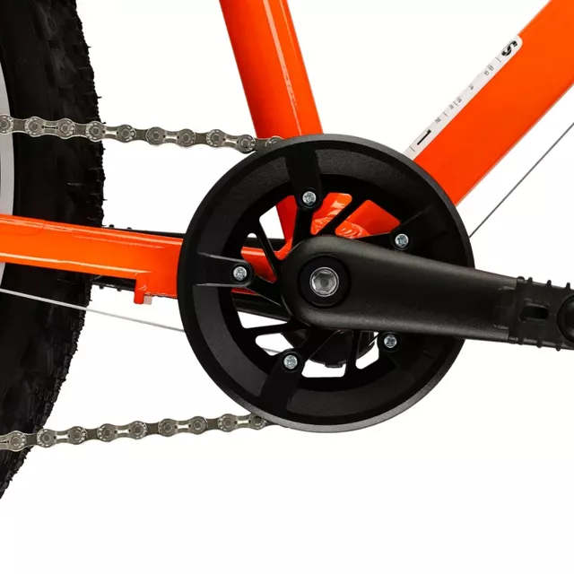 Kinderfahrrad Kross Liftie 20" - Modell 2025 - oranžová / černá / lesk
