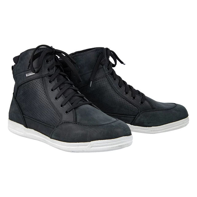 Motorradschuhe Oxford Kickback Air Schwarz CE - schwarz - schwarz