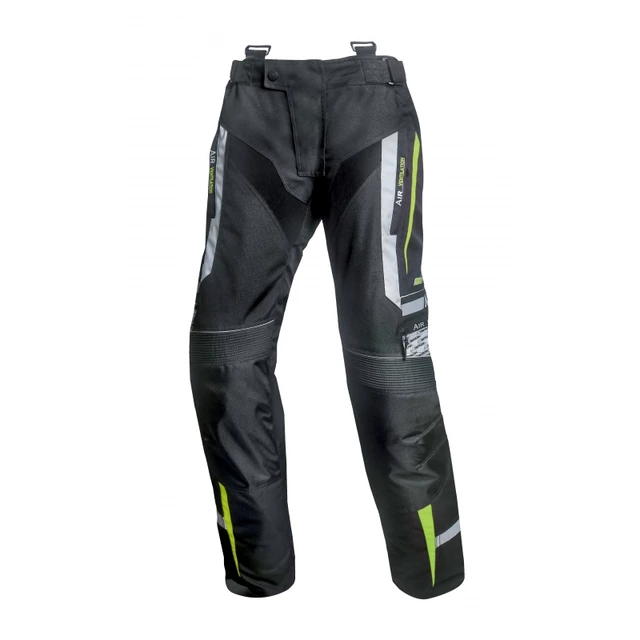 Spark Mizzen Herren Textil Motorradhose - schwarz-fluo - schwarz-fluo