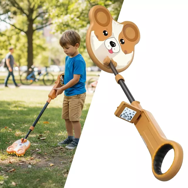 Kinder-Metalldetektor inSPORTline Aurino MD1011 - pejsek - pejsek