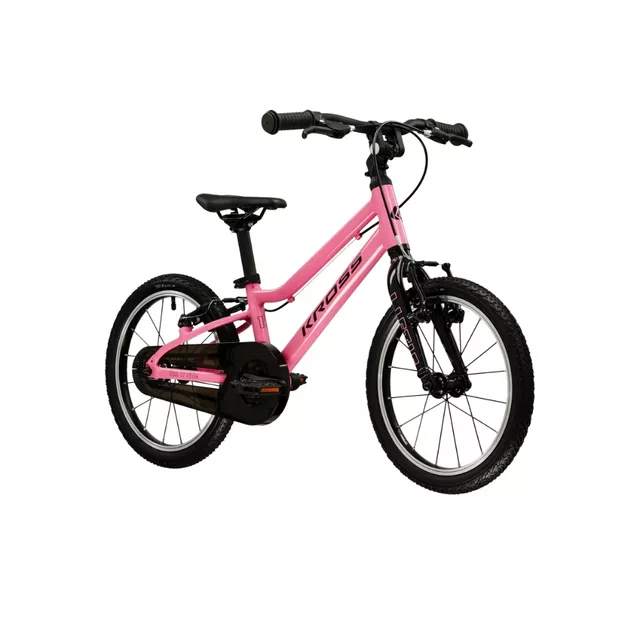 Kinderfahrrad Kross Liftie 16" - Modell 2025 - zelená / černá / matný