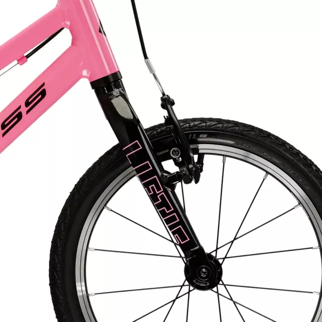 Kinderfahrrad Kross Liftie 16" - Modell 2025 - zelená / černá / matný