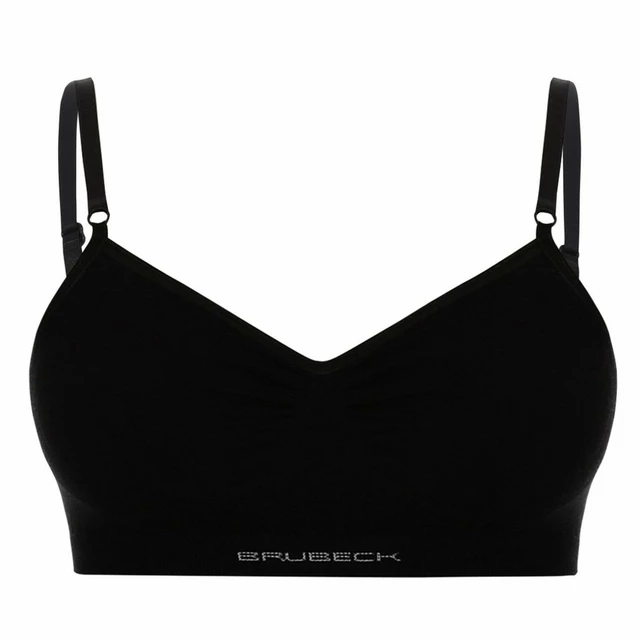 Brubeck Cotton Comfort BH - schwarz