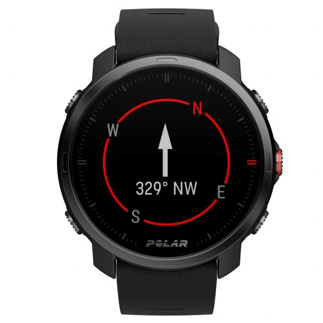 Polar Grit X Outdoor Fitnessuhr schwarz - M/L