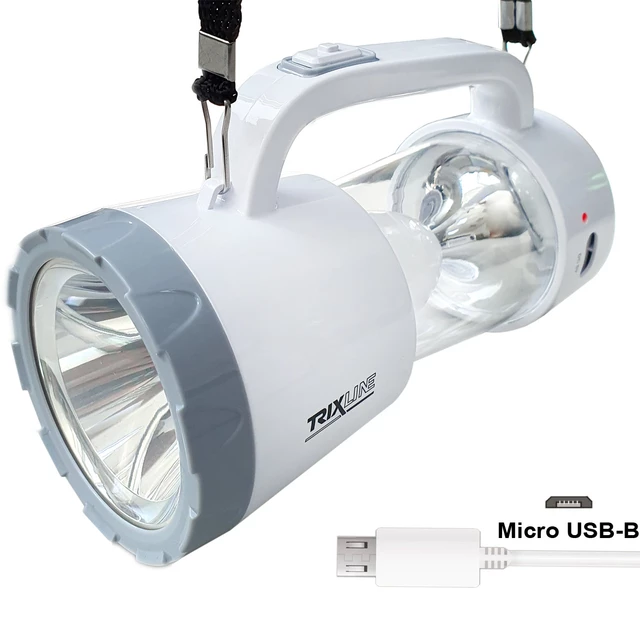 Trixline TR 988L wiederaufladbare Hand-Taschenlampe