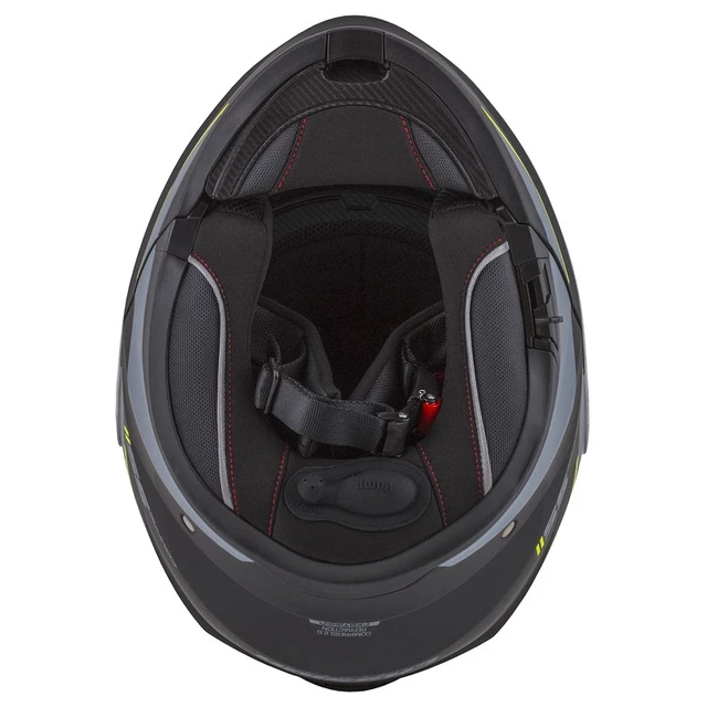 Cassida Compress 2.0 Refraction Motorradhelm - gelb hivis/schwarz/grau