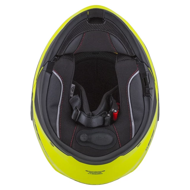 Cassida Compress 2.0 Refraction Motorradhelm - gelb hivis/schwarz/grau