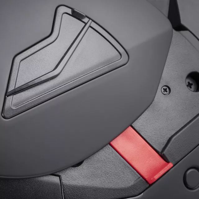 Cassida MultiFlip Korp P/J Klapp-Motorradhelm - schwarz matt/gelb hivis/grau