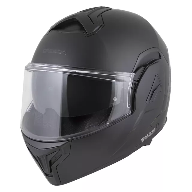 Cassida MultiFlip Solid BlackOut P/J Klapp-Motorradhelm - černá matná/černá - černá matná/černá