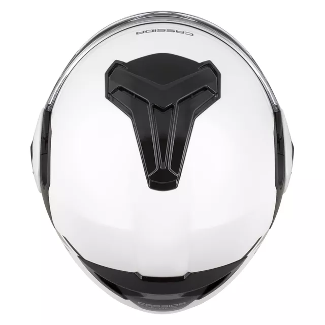 Cassida MultiFlip Solid P/J Klapp-Motorradhelm - černá matná/červená/šedá