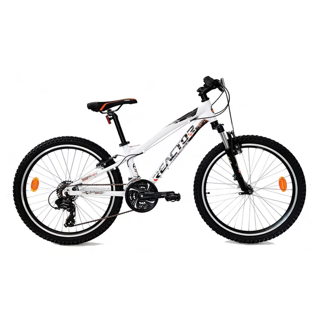 Junior Fahrrad Reactor LX 24" - Modell 2025 - weiß - weiß