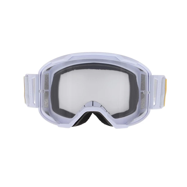 Motocross-Brille RedBull Spect Strive Panovision, weiß matt, klares Plexiglas