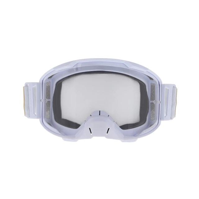 Motocross-Brille RedBull Spect Strive Panovision, weiß matt, klares Plexiglas