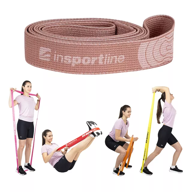 inSPORTline Rand Medium Gummiband - rosa - rosa