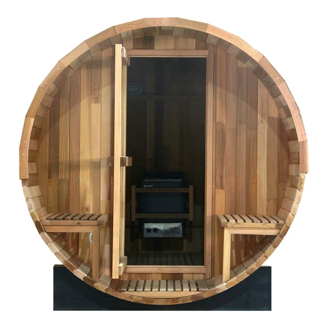 Finnische Fass-Sauna inSPORTline Viduor 600 - Zedernholz