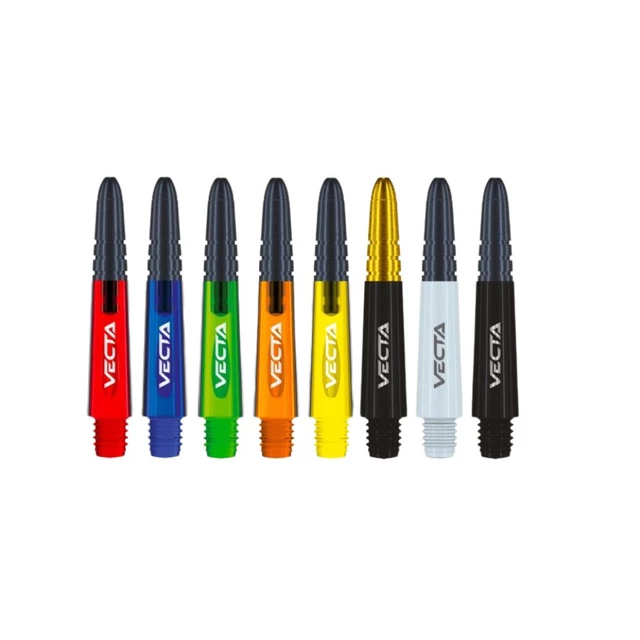 Winmau Vecta Kurze Griffe - weiß