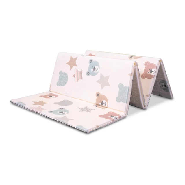 Faltbare Kindermatte inSPORTline Michlino 150x180x1,2 cm - Safari/Silnice