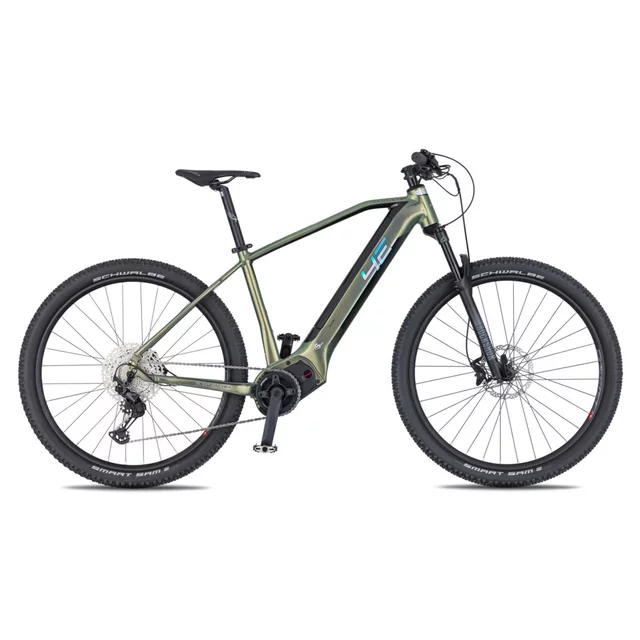 Mountainbike 4EVER Exstream PRO 820Wh 29" - Modell 2025 - snake green/hologram - snake green/hologram