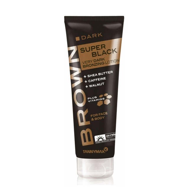 Tanny Maxx Brown Super Black Very Dark Sonnenschutzmittel 250ml