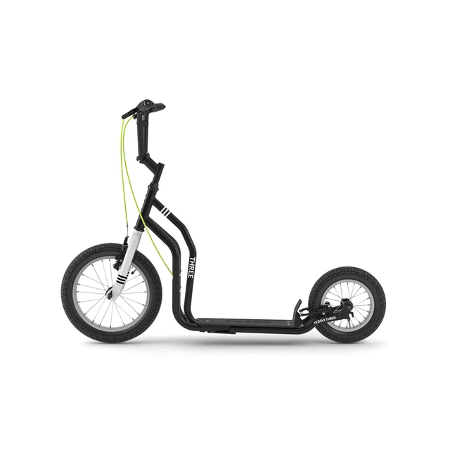 Scooter Yedoo Three 16/12" - schwarz - schwarz