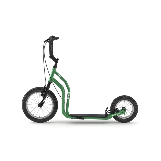 Scooter Yedoo Three 16/12" - schwarz - Grün