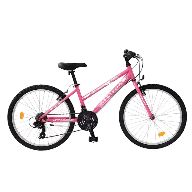 Junior Fahrrad Matrix Garden 24" - Modell 2024 - weiß - rosa