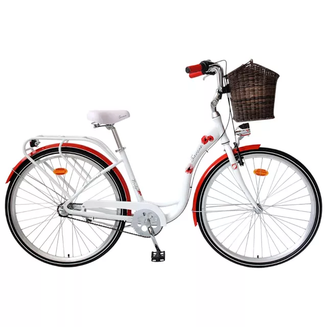 Stadtrad Saveno Bridget 28" - Modell 2025 - weiß - weiß