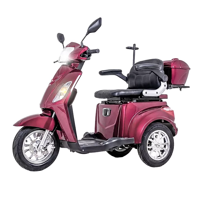 inSPORTline Zorica Elektro-Dreirad - weinrot