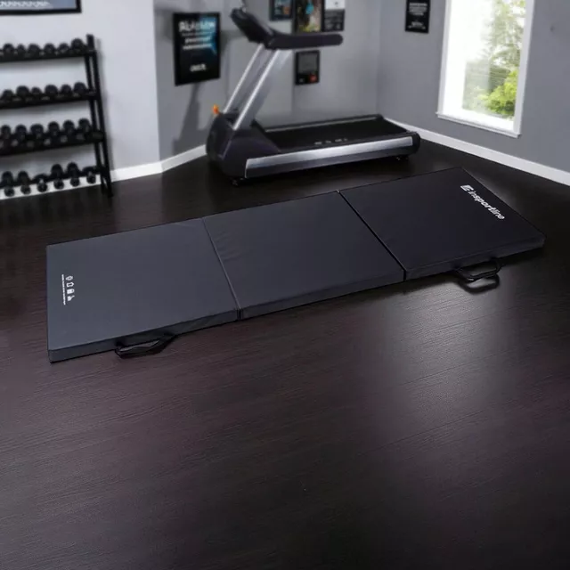 inSPORTline Trifold 195x90x5 cm faltbare Gymnastikmatte - braun