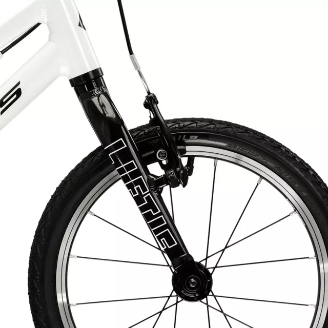 Kinderfahrrad Kross Liftie 16" - Modell 2025 - zelená / černá / matný