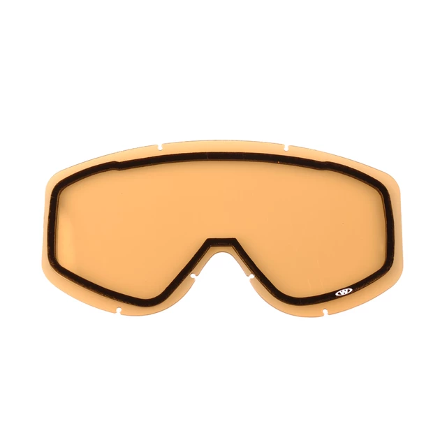 Ersatzglas zur Brille WORKER Hiro - Rauchgrauspiegel - gelb