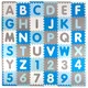 Schaumstoffpuzzle inSPORTline Abecino 30x30x1 cm, 36St.