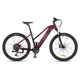 inSPORTline ISL Cleora 648 Wh 27,5" Damen-E-Mountainbike – Modell 2026 • Reichweite bis zu 150 km • 156–181 cm - Coral Orange - Velour Red