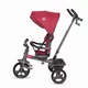 Kinderdreirad mit Führungsstange Coccolle Primo - magenta