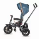 Kinderdreirad mit Führungsstange Coccolle Pianti - Mint Green