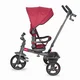 Kinderdreirad mit Führungsstange Coccolle Primo - magenta