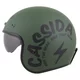 Cassida Oxygen Gear 2.0 Motorradhelm grün matt/schwarz