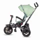 Kinderdreirad mit Führungsstange Coccolle Pianti - Mint Green
