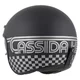 Motorradhelm Cassida Oxygen Rondo 2.0 schwarz matt/silbern