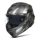 W-TEC Zoroz P/J klappbarer Motorradhelm - Glossy Tricolor