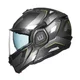 W-TEC Zoroz P/J klappbarer Motorradhelm - Glossy Tricolor