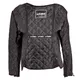 Damen Motorradjacke W-TEC Lucina - grau-cremeweiß