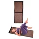 inSPORTline AKU-1000 Akupressurmatte 125 x 50 cm - černá-mocha mousse