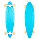 Kunststoff-Longboard WORKER Pike 36" mit leuchtenden Rädern - grün - blau