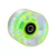 Leuchtendes Rad für das Penny Board 60 × 45 mm inkl. der Lager ABEC 7 - dunkel lila - grün