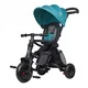 Kinderdreirad mit Führungsstange Coccolle Alegra - Turquoise Tide